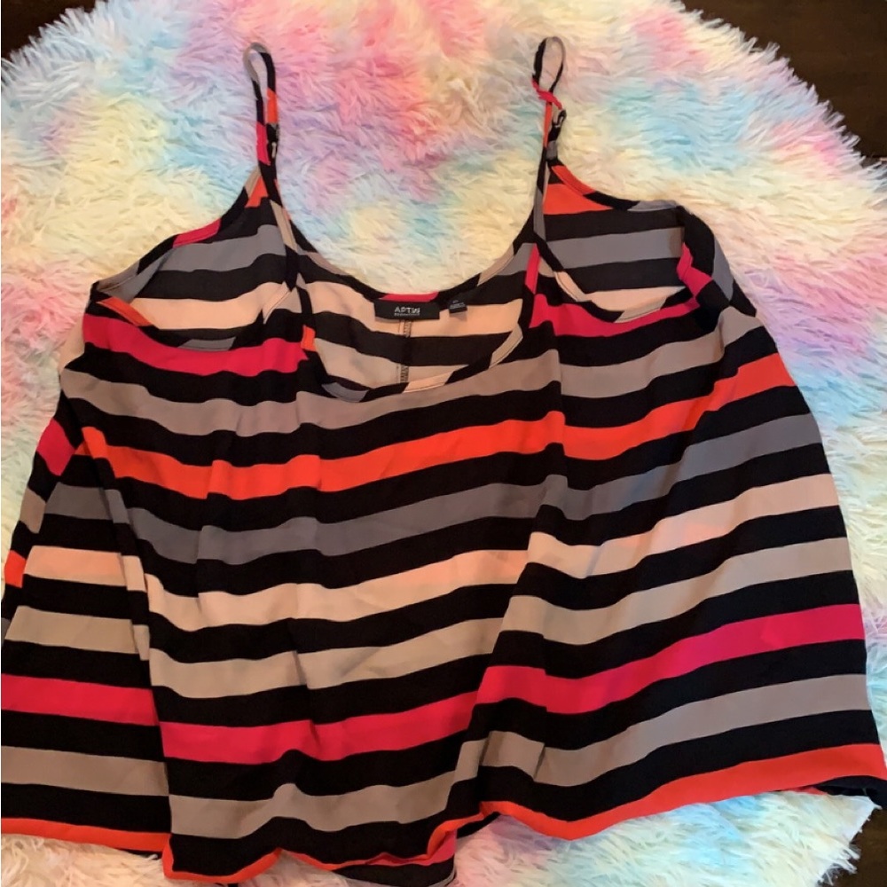 Apt 9 striped XL tank